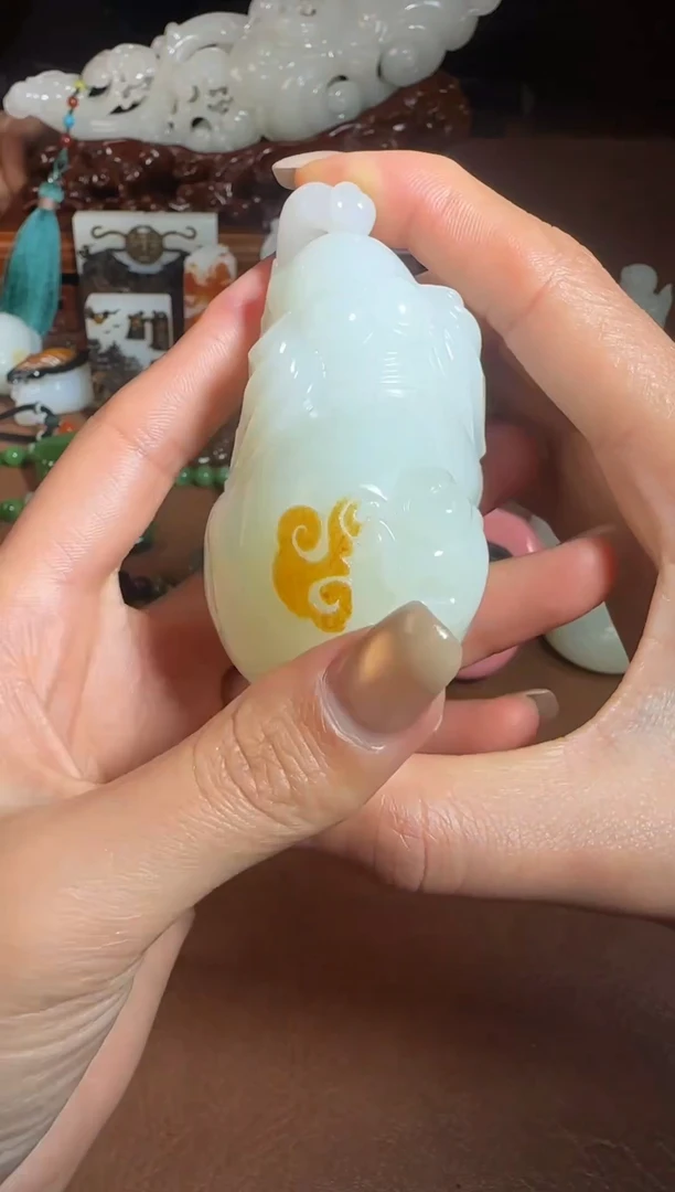 未镶嵌和田玉把件望****.1