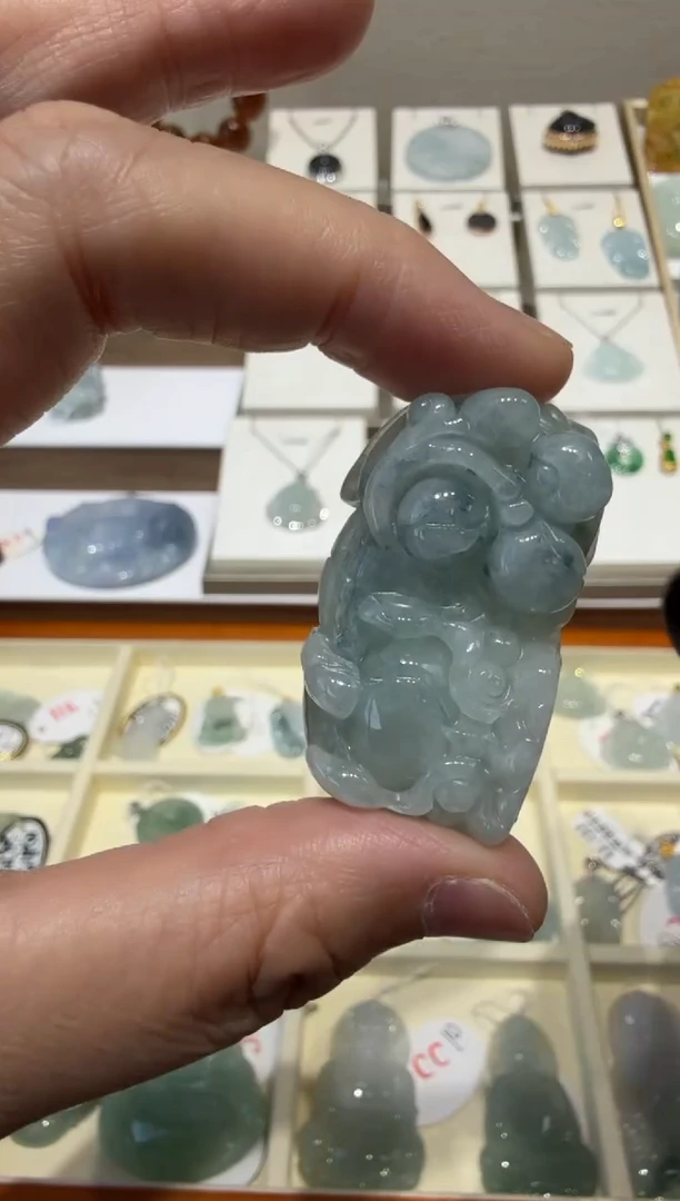 未镶嵌挂件翡翠A货翡翠多样性孤品