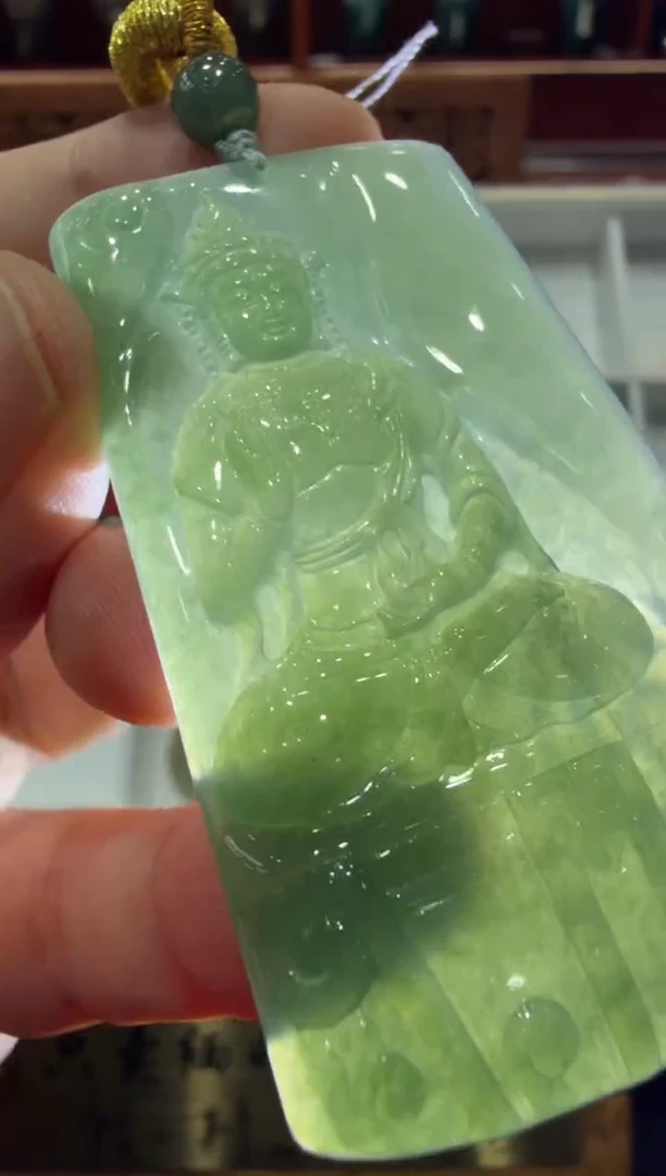 未镶嵌挂件翡翠A货翡翠多样性孤品