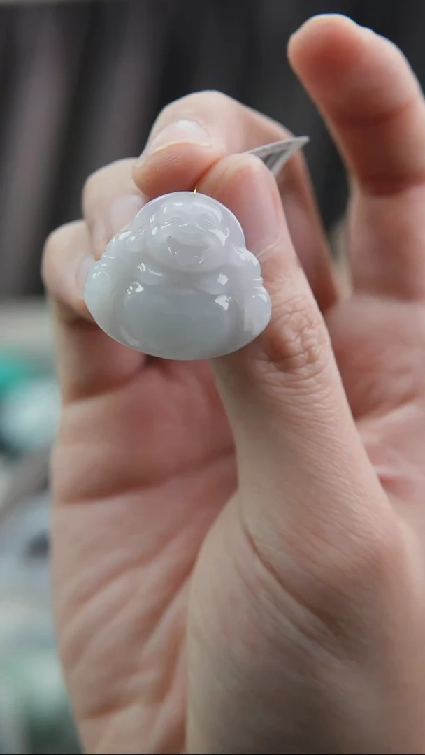 颈饰未镶嵌翡翠挂件H0001