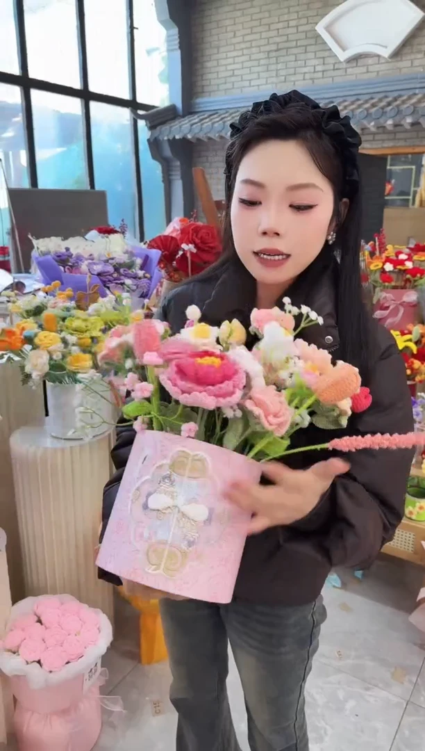 非遗手工定制花束，孤品清仓！！