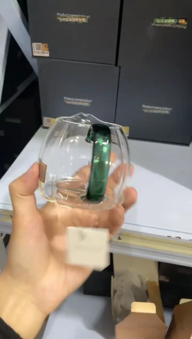 【闪购商品】倾妍墨绿色公道杯。。。。