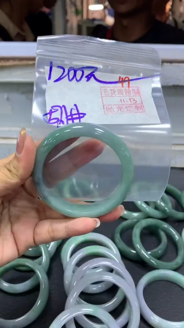 未镶嵌定制翡翠毛货需精细抛光+拍一发一+49