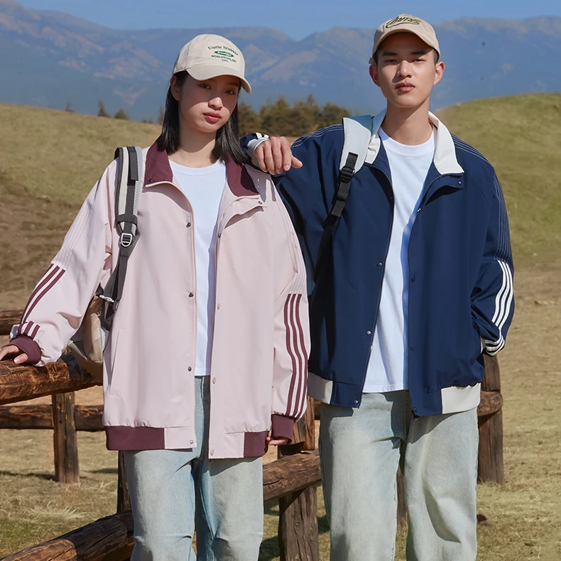 外套男士夹克休闲百搭宽松潮流上衣运动春秋季春季帅帅气韩版立领