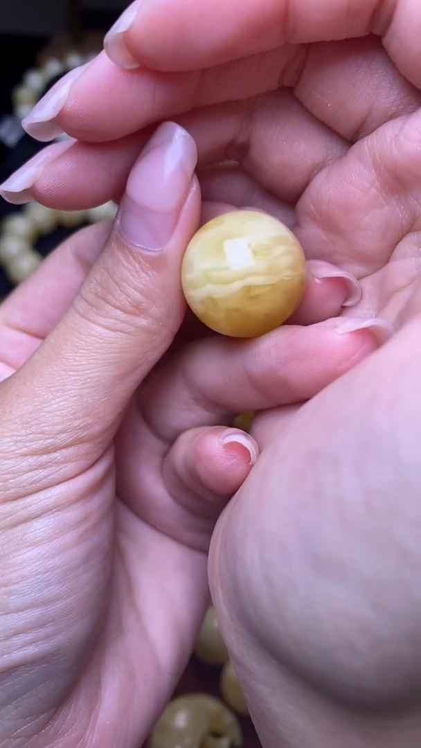 未镶嵌琥珀裸石葵. 41