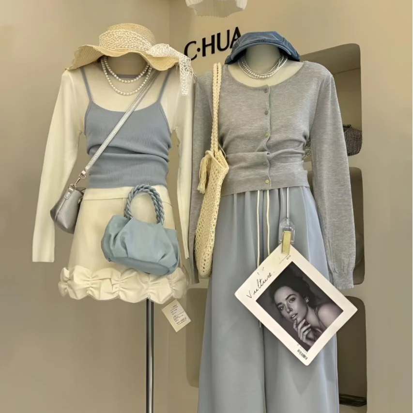 〔美美家〕女装超美百搭时尚显瘦气质休闲长袖500-600