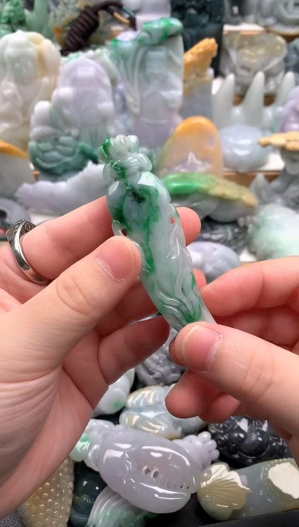 吊坠(不含链)未镶嵌翡翠1