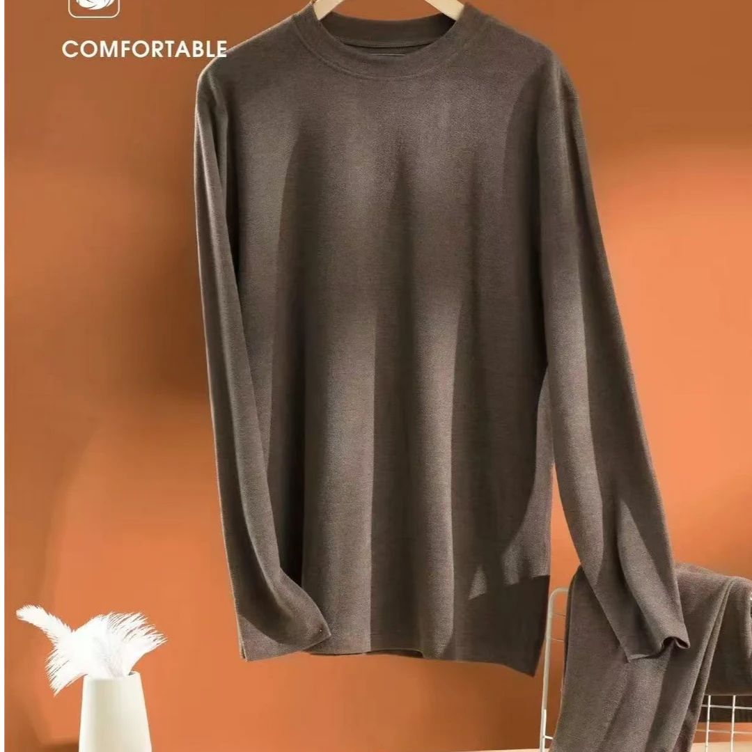 928男款太空系列保暖套装小中领男士套装【不挑】