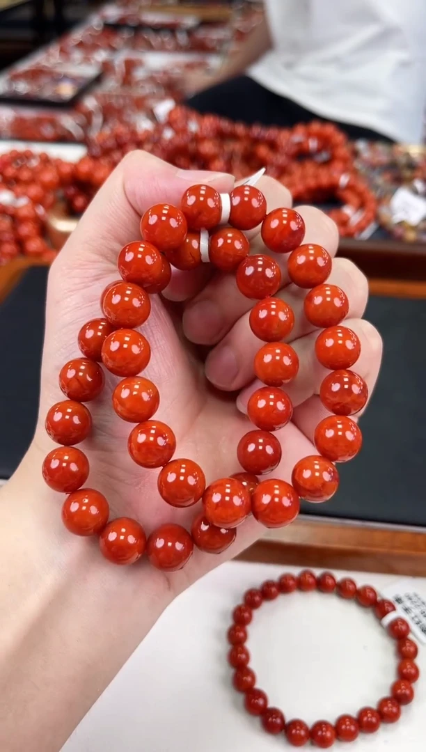 【闪购商品】南红玛瑙瓦西手串11+未镶嵌（多样式发其一）