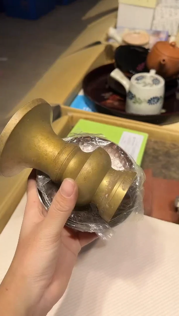 铜0103茶周边中古品工艺品