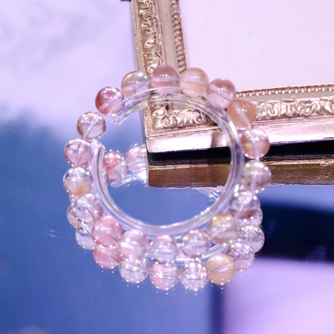 屿幸水晶一对一定制水晶手串