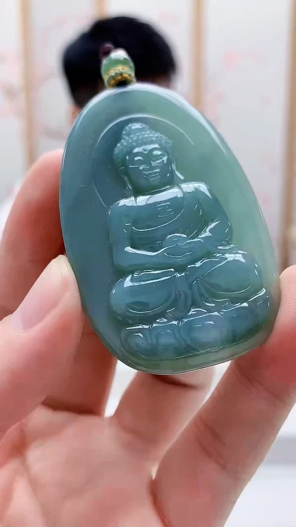 未镶嵌定制翡翠5028bb-毛货挂件65