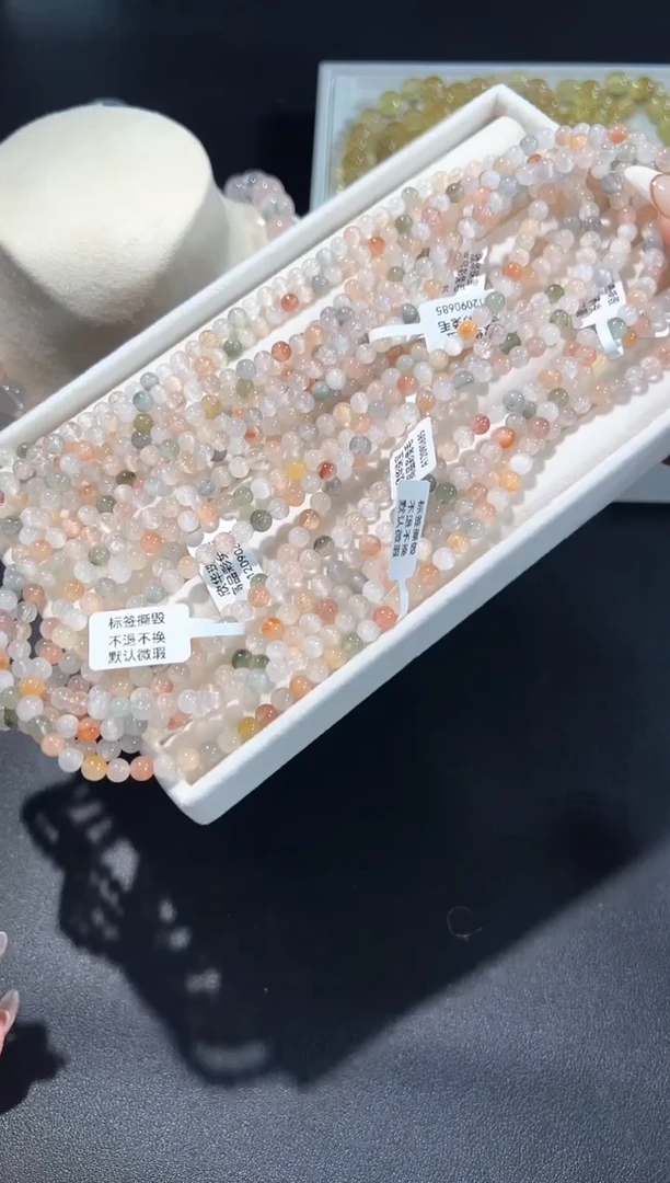 未镶嵌手串水晶27q多样性发其一【1条】默认微瑕5mm