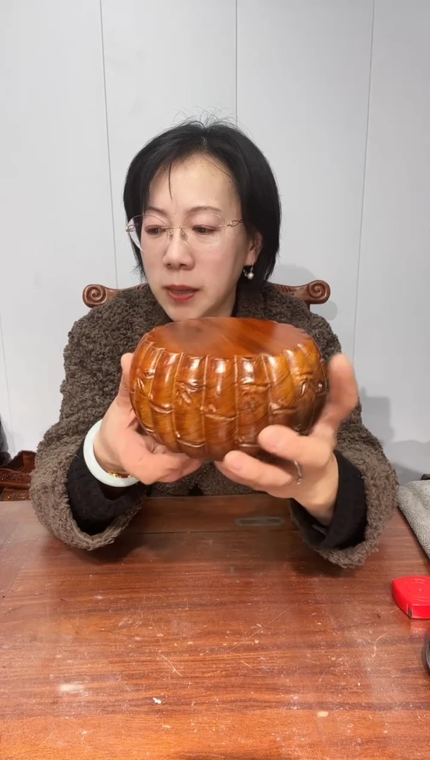 木老花节节高升12.5*15*8金瓜