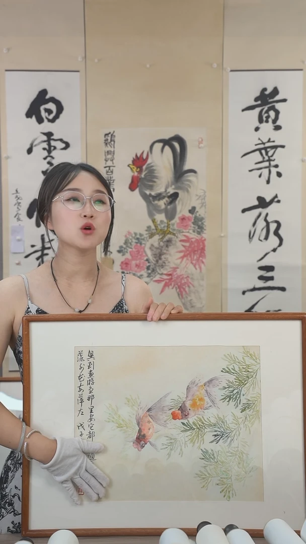 书法陈老师字画作品