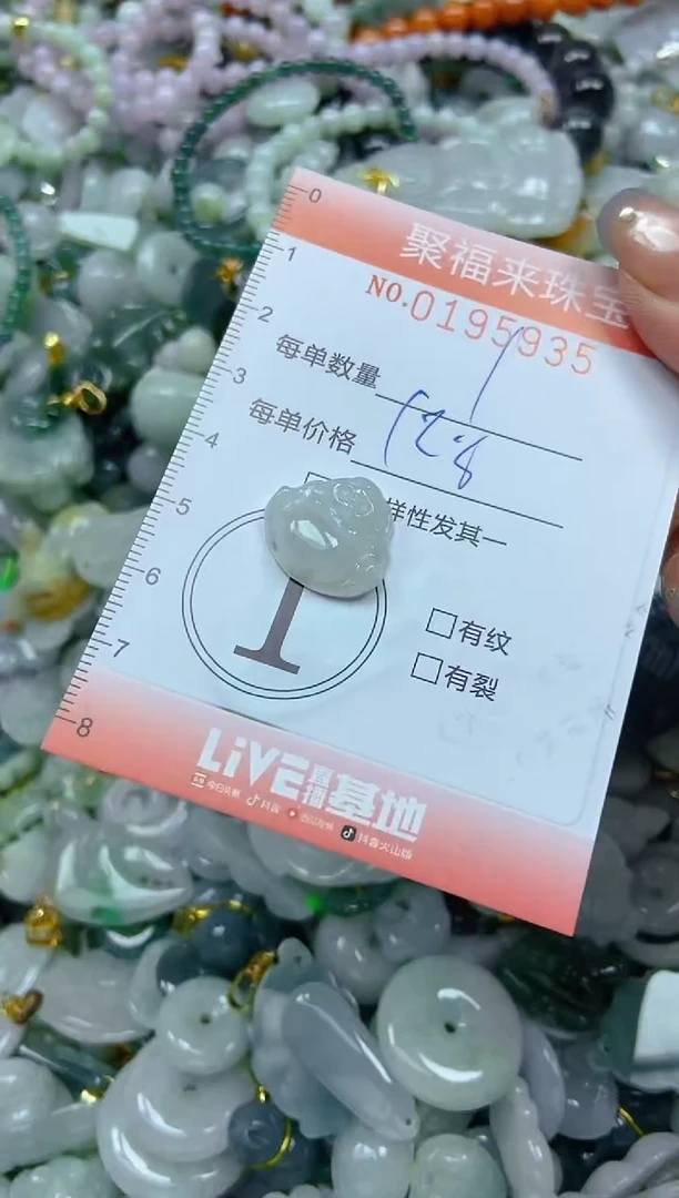 翡翠未镶嵌颈饰闪购0195935