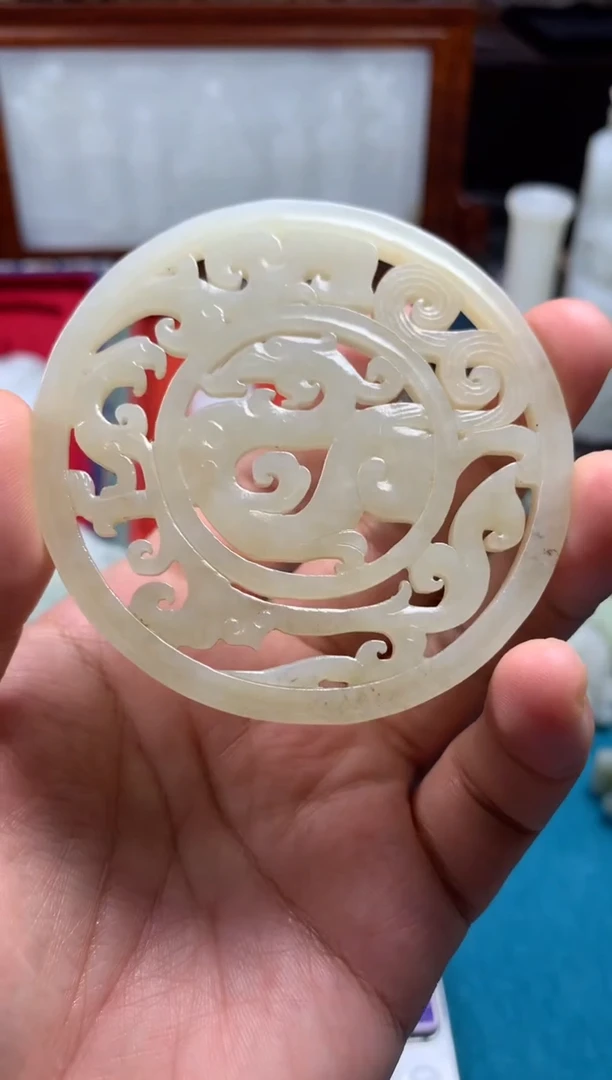 颈饰未镶嵌和田玉拍一发一