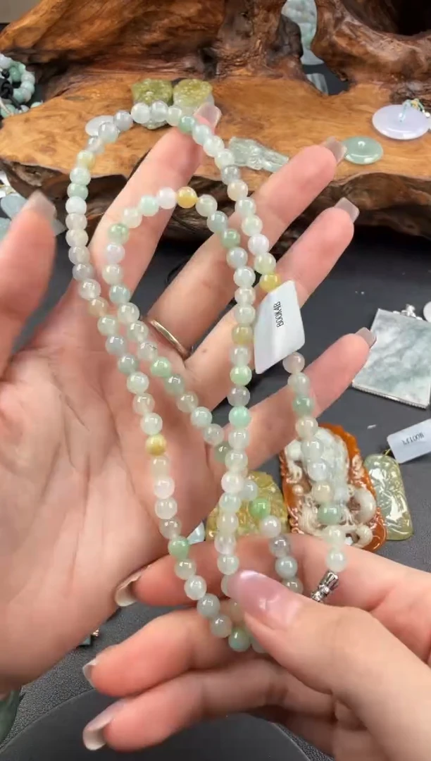 未镶嵌手串翡翠翡翠饰品-94