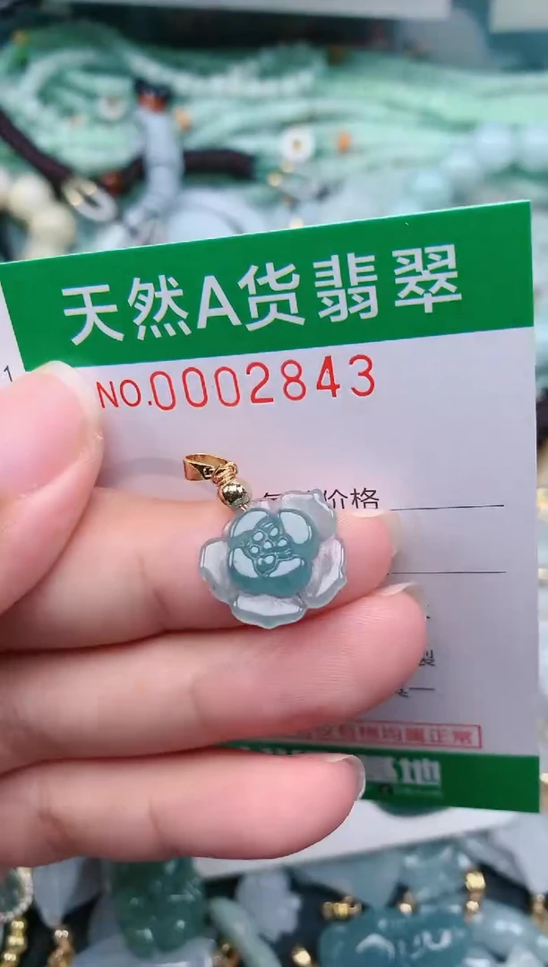 翡翠未镶嵌颈饰.0002843