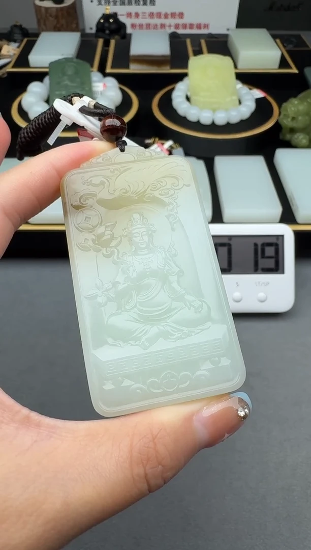 颈饰未镶嵌和田玉3
