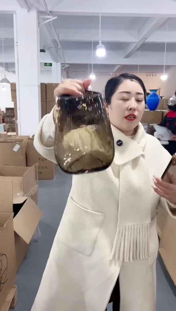 【闪购商品】玻璃花伴你花瓶微瑕-VOJJ