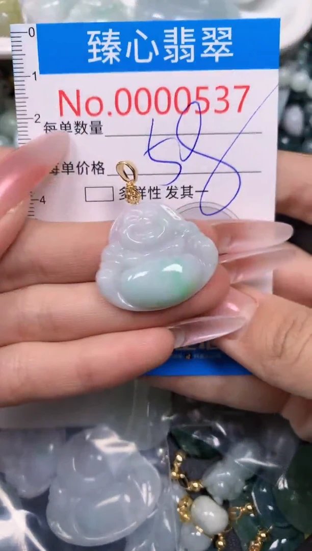 【闪购商品】翡翠颈饰未镶嵌含绳000537