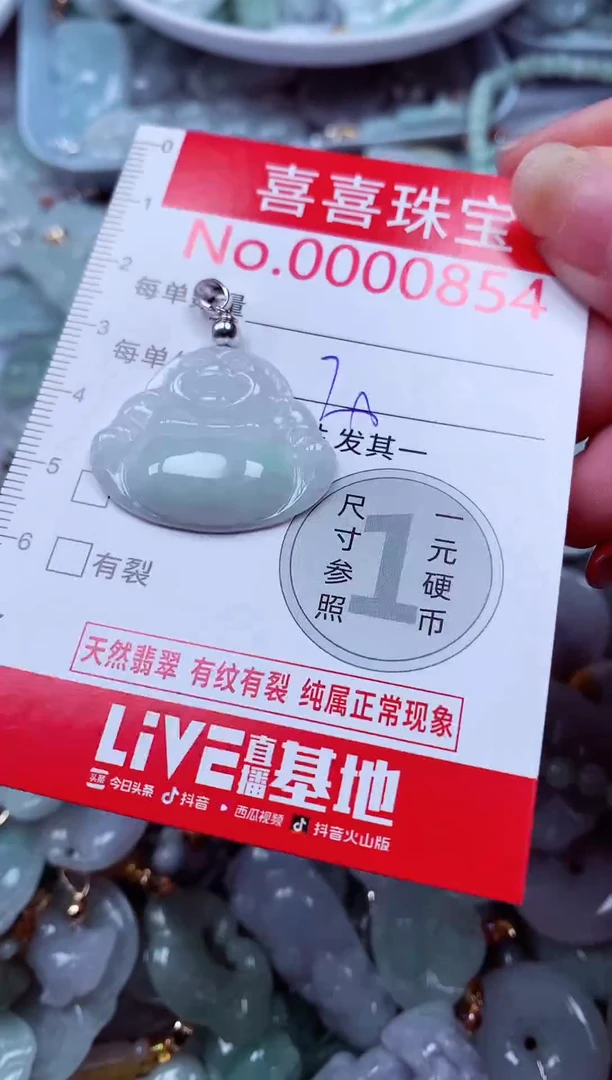 吊坠(不含链)未镶嵌翡翠854