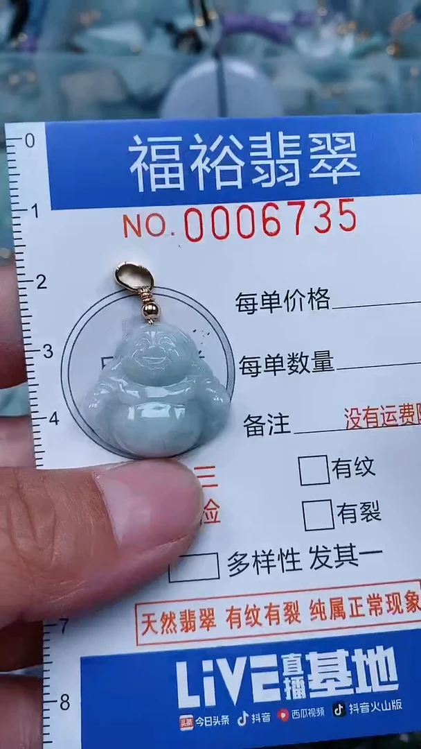 【闪购商品】翡翠颈饰未镶嵌...0006735
