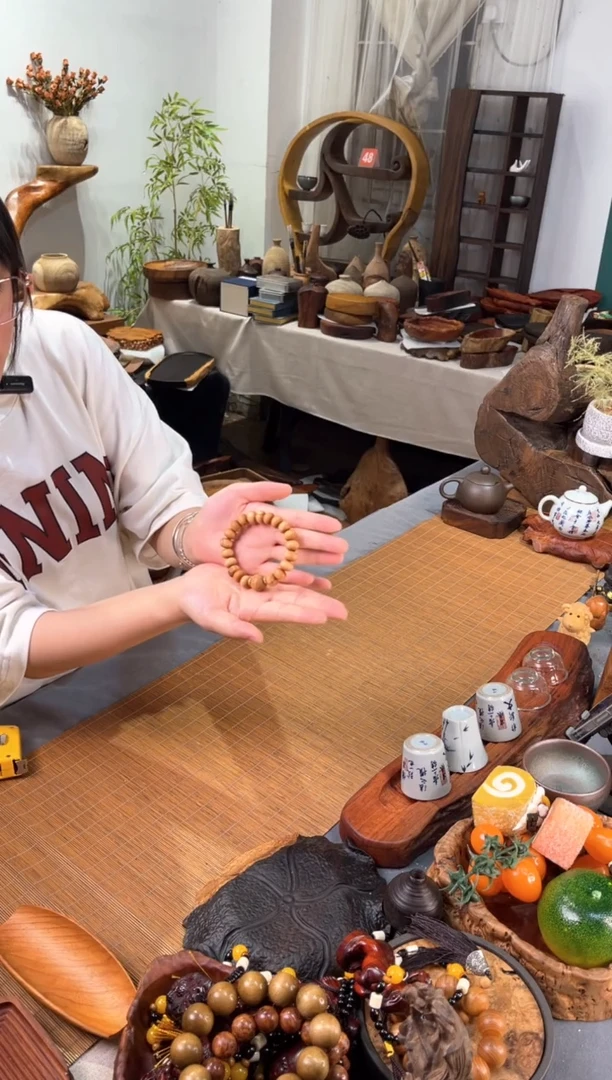 崖柏算盘手串福利