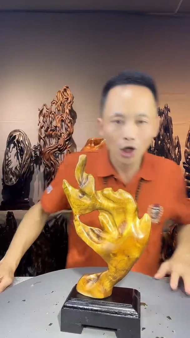金丝楠金丝楠桌面随行摆件44
