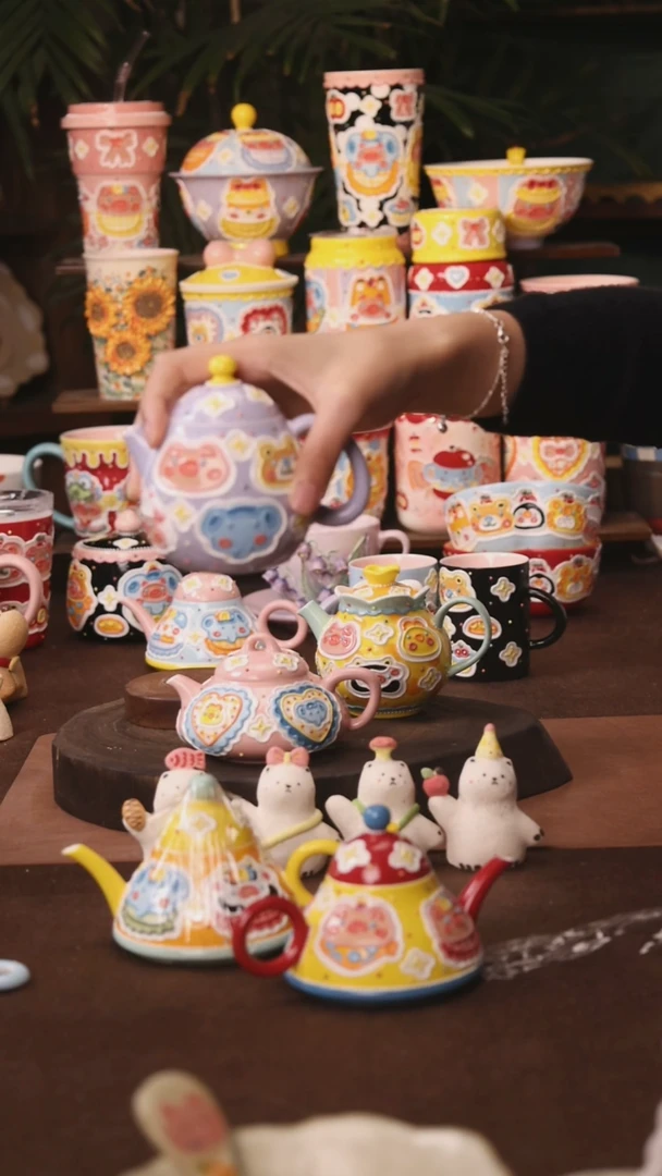 杯子景德镇原创手作陶瓷