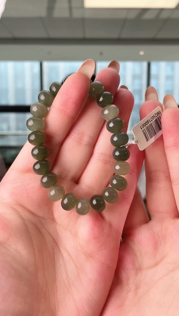 未镶嵌手串和田玉多宝10mm