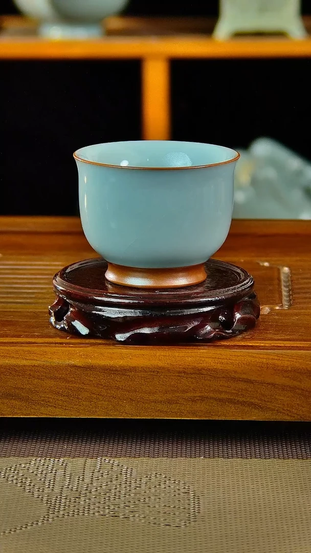 【闪购商品】专属闪购原矿原釉汝瓷福利杯