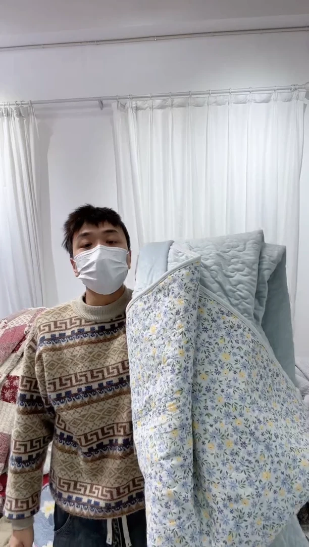 棉220*230绒纯棉床盖127号微瑕