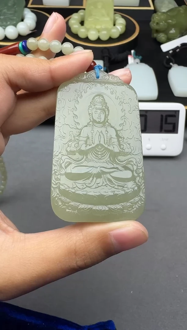 颈饰未镶嵌和田玉1