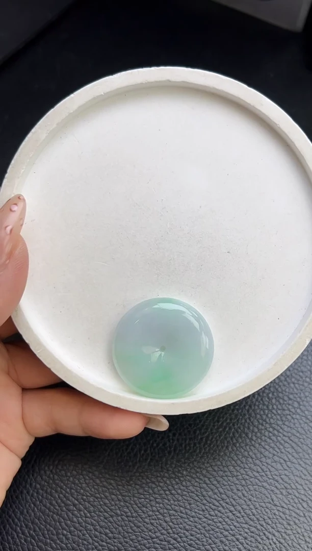 翡翠未镶嵌颈饰YM202-198-13 平安扣