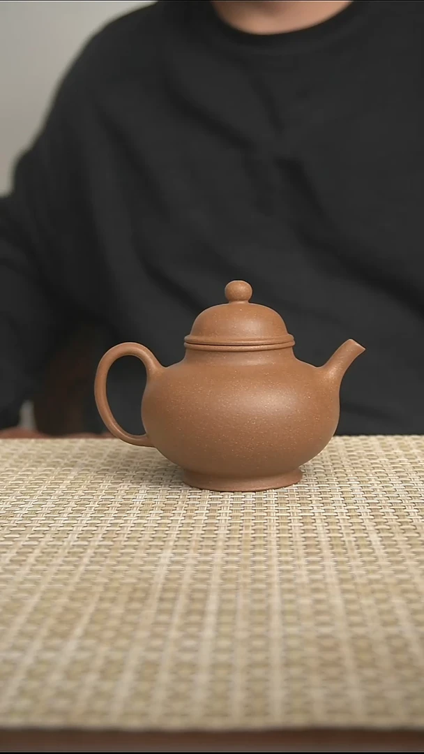 茶壶紫砂宜兴紫砂壶精工半手段泥掇球180cc