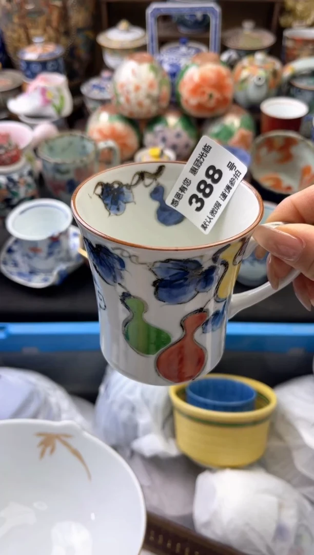 瓷片戏*人388号六六工艺品瓷器