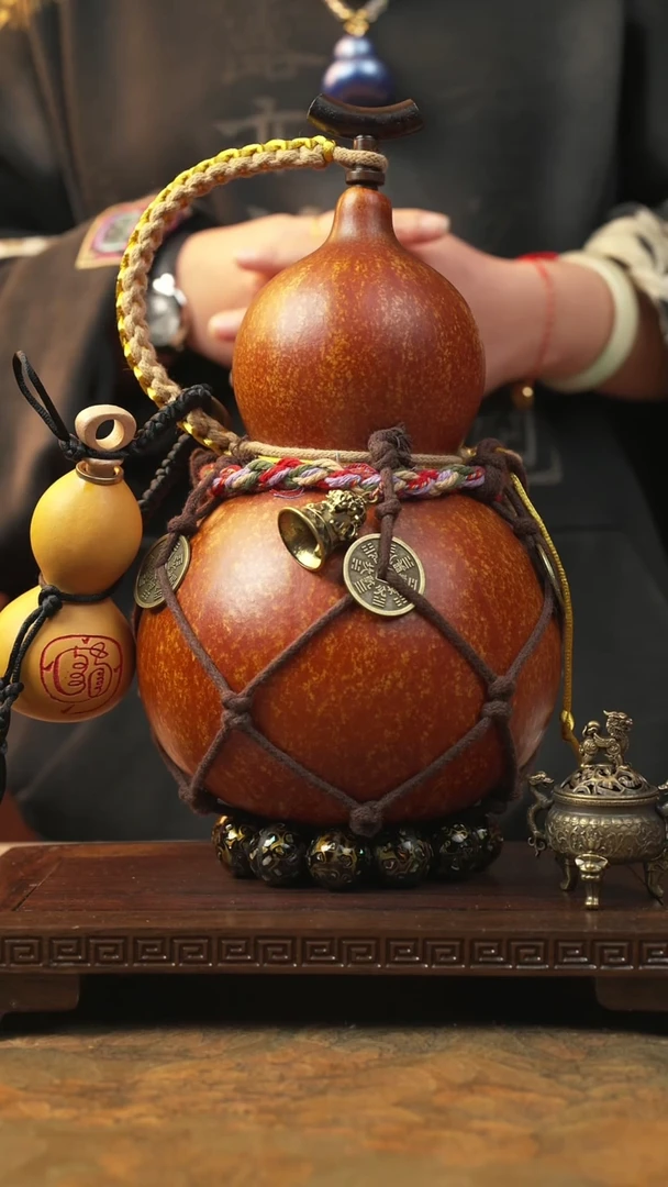 195大漆一物一拍记葫堂出品【不带手串】