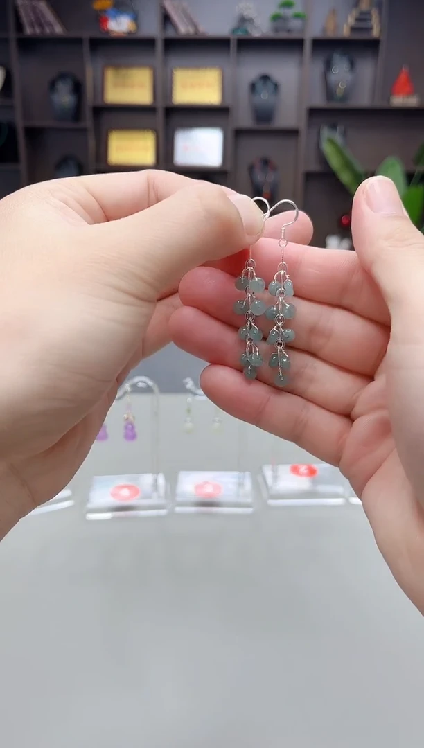 未镶嵌翡翠耳饰911000