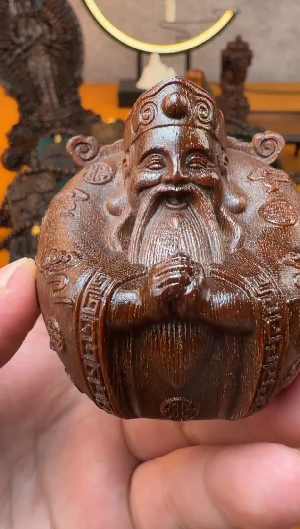 贡木吊坠《巴布亚贡木》新品血月星空  财神摆件