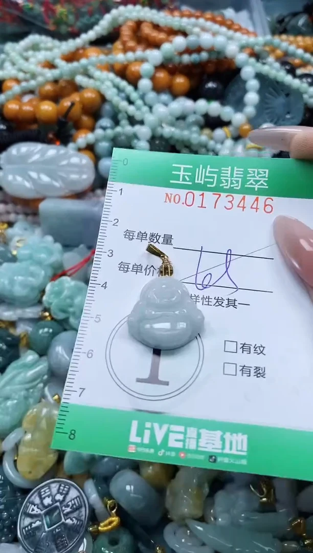 翡翠未镶嵌颈饰闪购0173446多样性发其一