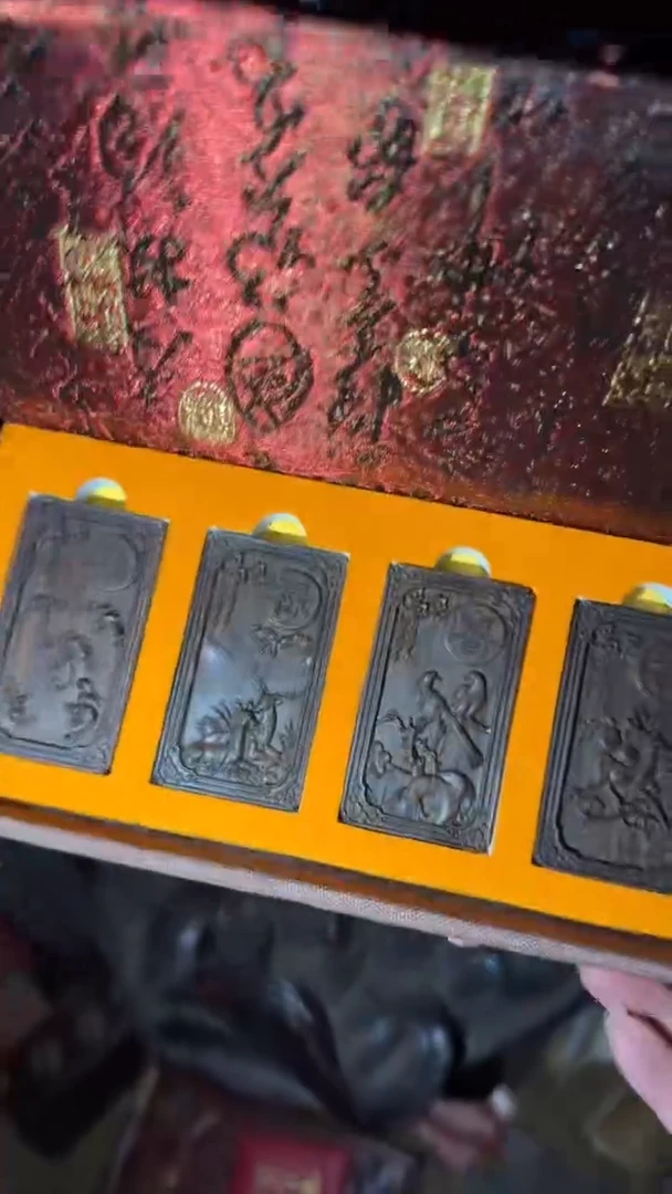 香榧木福禄盒=====