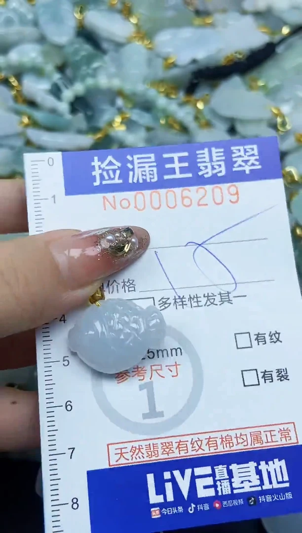 翡翠未镶嵌颈饰天然A货翡翠