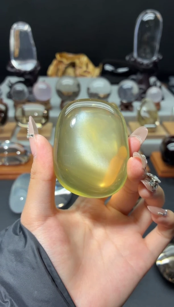 未镶嵌珠宝半成品水晶天然黄水晶