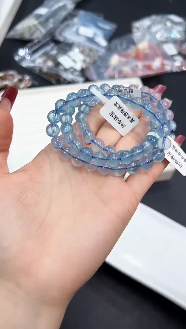 【闪购商品】水晶手串未镶嵌12a多样性发其一/1条默认微瑕