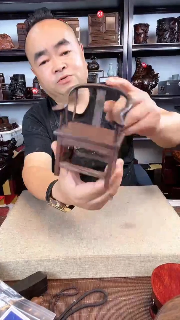 木圈椅单个老李红木工艺品