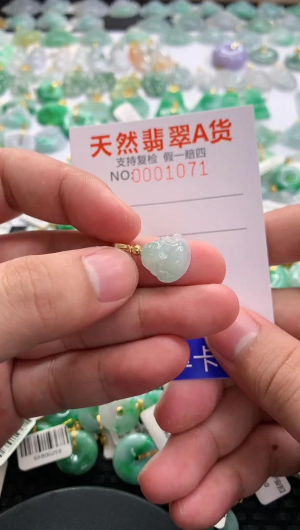翡翠未镶嵌颈饰11111111111