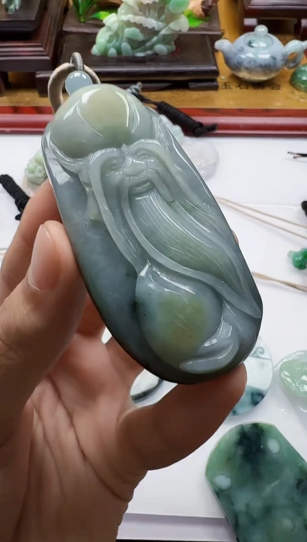 吊坠(不含链)未镶嵌翡翠1