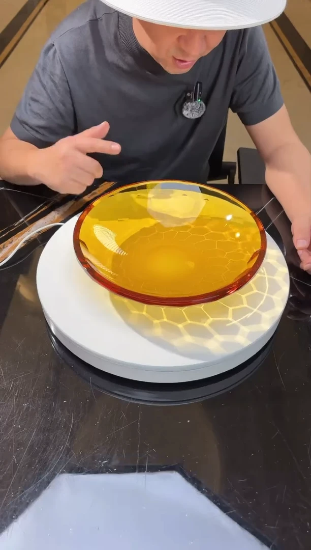 【闪购商品】茶宠AJ05750琥珀色水晶琉璃